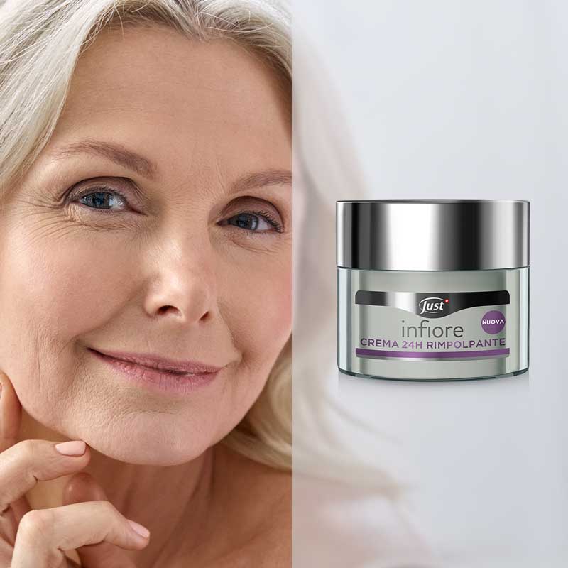 just - Azione anti-age per pelle e contorno occhi - crema rimpolpante
