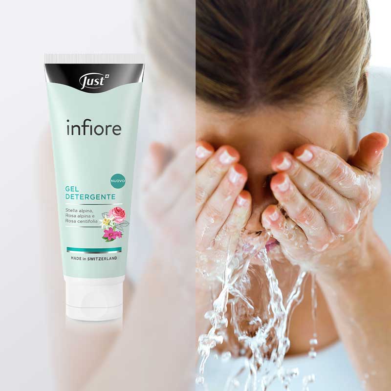 Just - Struccarsi modo giusto - Infiore Gel detergente