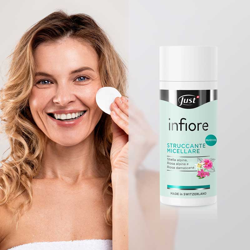Just - Struccarsi modo giusto - Infiore struccante micellare